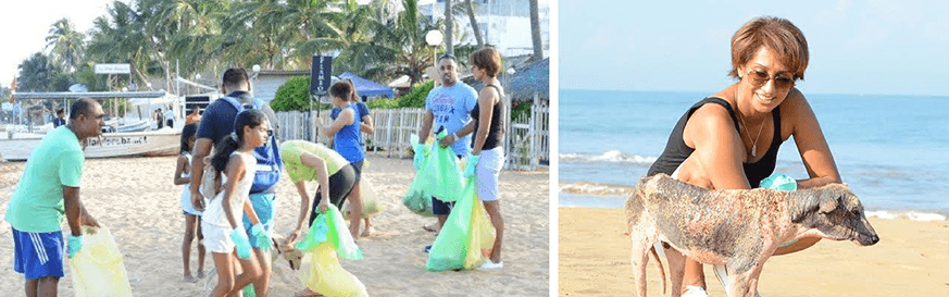 The Mount Lavinia Beach Clean Up