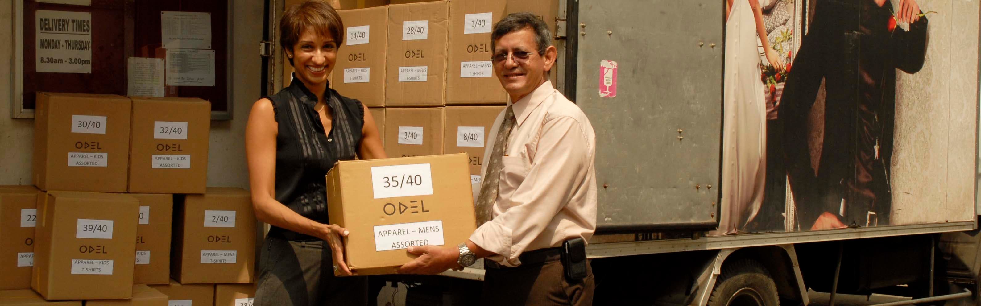 ODEL donates generously to IDPs