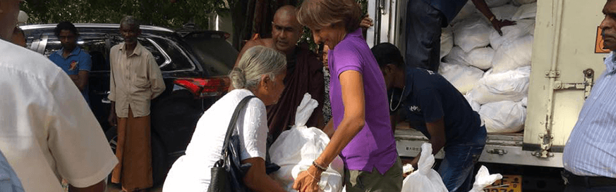 Distribution of Dry Rations in Mahawilachchya